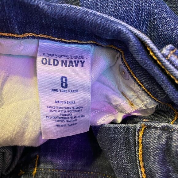 Old Navy The Sweetheart Women’s Jeans Size 8 Long - Picture 6 of 7